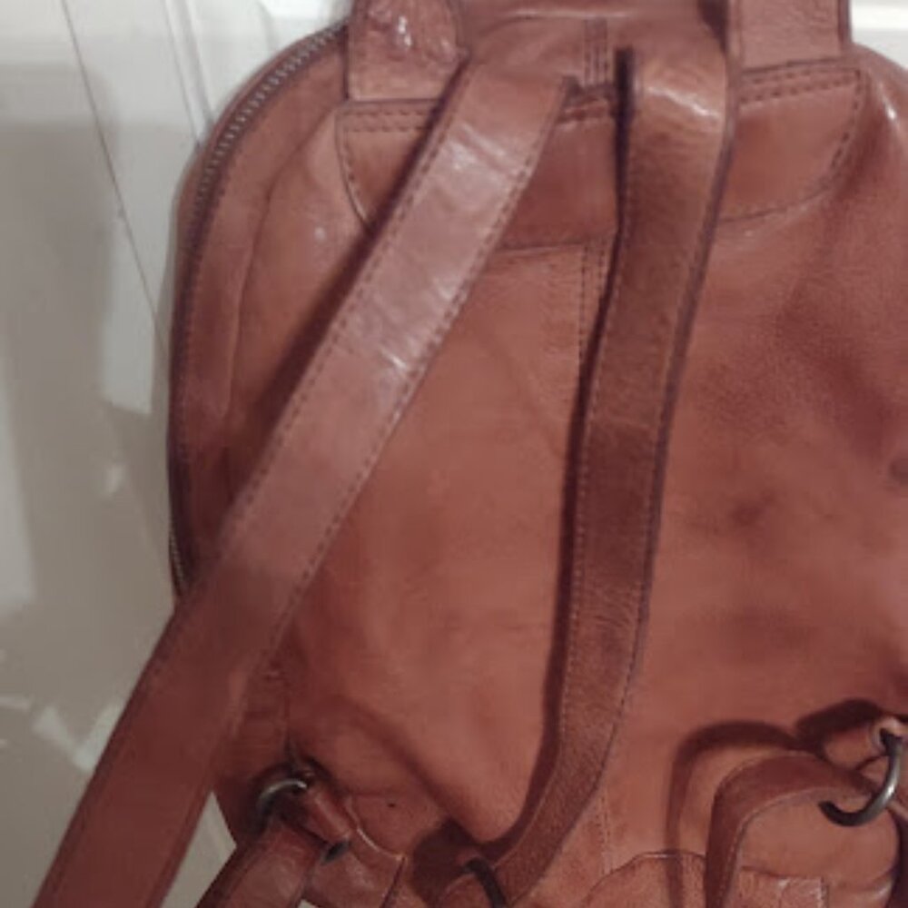 Leather Backpack - image 4